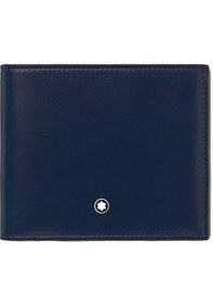Resim Montblanc Meisterstück Cüzdan 4 Cc 131934 Lacivert 