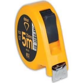 Resim Normadia Sarı Şerit Metre 5 Metre 25MM, Pratik ve Dayanıklı Ölçüm Aracı 