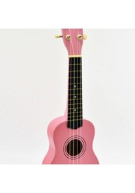 Resim Gonzales Xu2101-Pk Pembe Renk 4 Telli Ukulele Gitar 