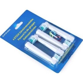 Resim Oral B Diş Fırçasına Uyumlu Yedek Başlık 4'lü 