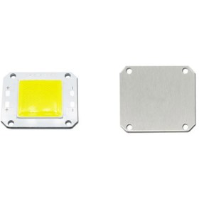 Resim DEMİRLED 12 Volt 50 Watt Sarı (Amber) Projektör Cob Led 