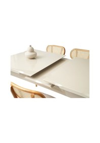 Resim Kelebek Ortadan Açılır Büyüyen Yemek Masası Cappicino 80x130cm Cappicino 