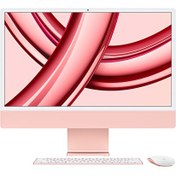 Resim Apple 24” Imac With Retina 4.5k Display Apple M3 Chip With 8 Core Cpu And 10 Core Gpu 256gb Ssd Pink Mqrt3tu/A Apple