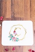 Resim Procity Ç Harfi Geometrik Yaldız Tasarım Mouse Pad 