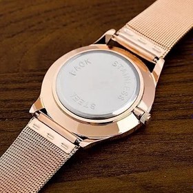 Resim Kadın Saatler Kadınlar Lüks Kuvars İzle Paslanmaz Çelik Elbise Saatler Bayan Saatler Elegance Saatı 