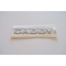 Resim Volkswagen "Caddy" Bagaj Yazısı (2006-2011) Krom Kaplama 
