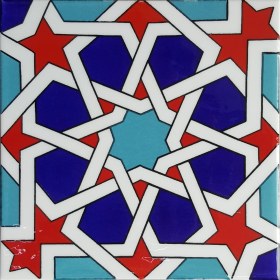 Resim Can Seramik 20*20 Cm Cç88 Kütahya Çini Karo 5' Li 1 Paket 