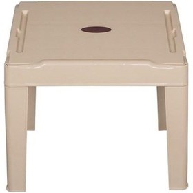 Resim Portatif Geçmeli Plastik Rahle Cami Rahlesi Bej 12 Adet 