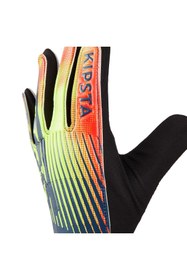 Resim Decathlon Kipsta Çocuk Kaleci Eldiveni - Siyah / Sarı / Kırmızı - First 