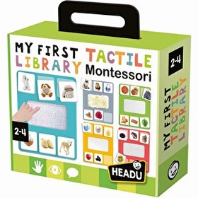 Resim Headu My First Tactile Library Montessori (2-4 Yaş) 