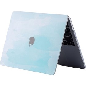 Resim Apple Uyumlu MacBook Air 13.6 Sert Kapak İnce Hafif Darbe Çizilme Koruma Hard Case Tasarım M5 M2 M3 M4 Serisi Açık Yeşil 