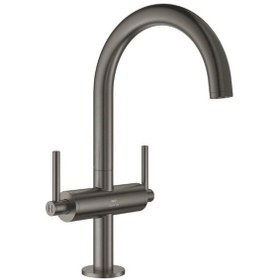 Resim Grohe Lavabo Bataryası Atrio L Boyut - 21145AL0 Siyah 