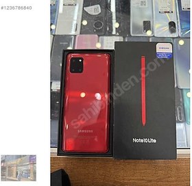 Resim Samsung Note10 Lite İkinci El TR | 128 GB 8 GB | Kırmızı 