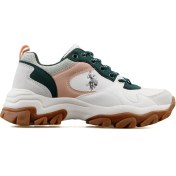 Resim U.S. Polo Assn. U.S Polo Assn. 101038455 Tracky 1PR Beyaz-Gri Kadın Günlük Spor A 