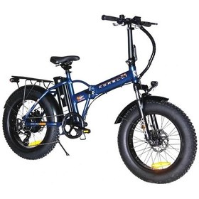 Resim Corelli Vonıq Fat Bıke Elektrikli Katlanır Bisiklet 42cm Md 20 Jant 8 Vites Navy Blue Çok Renkli 