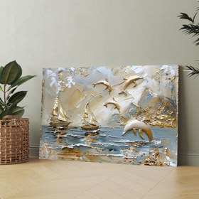 Resim Yunusların Dansı 2 - 120x80 ( Çok Satan ) 