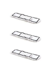 Resim Cod-ex Nemli Palet Tablet Nem Alıcı Yedek Mop Paspas Başlığı Bezi Beyaz 3 x 40 CM 