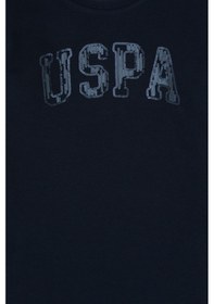 Resim U.S. Polo Assn. Kız Çocuk Lacivert Payet İşlemeli Sweat Örme Elbise 50315624-VR033 