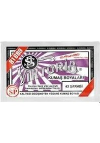 Resim 43 Şarabi Renk Kumaş Boyası Viktoria 