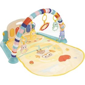 Resim Babycim Baykuşlu Pianolu Bebek Oyun Halısı BRL-HE0650 