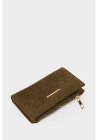 Resim Defacto Kadın Süet Cüzdan G9524axnsgn1 Yeşil-gn1 