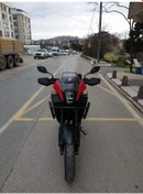 Resim Motocam Honda Nx 500 Ön Cam 2025 Model 44cm Şeffaf Renkli 4mm Uzun Tur Camı 