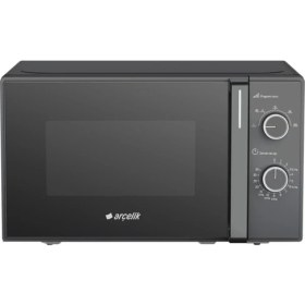 Resim Arçelik Md 201 S Siyah Solo Mikrodalga Fırın 700 W 20 L Hacim ile Mekanik Kontrol 