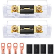 Resim 2'si 1 Arada Anl Araba Sigorta Tutucu Elektrik Koruma İzolasyon Kapağı, Akım: 250a 