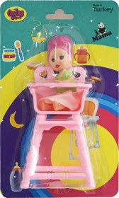 Resim Oydaş Kartela Mama Sandalyesi Pembe 