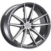 Resim ARC-18190-41 8.0x18" -5x120 ET33 72.6 Titan Diamond MONACO Jant (4 Adet) 