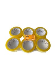 Resim Otto Bant Şeffaf Koli Bandı Bantı / 45 Mm X 100 Metre / 6 Adetlik 3 Paket 3 