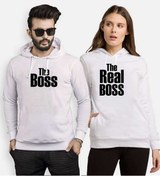 Resim Tshirthane Boss Realboss Sevgili Kombinleri Kapüşonlu Kombini 