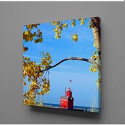 Resim Sakin Şehir Kanvas Tablo 