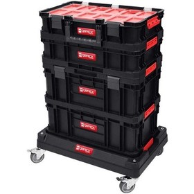 Resim Qbrick 4 Katlı Tekerlekli Takım Çantası İe.t7ı1s.2 