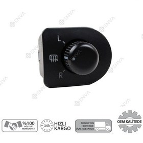 Resim Volkswagen Passat Dikiz Ayna Ayar Düğmesi Anahtarı 1996-2004 