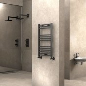 Resim Radiva Banyo ve Mutfak Için Havlupan 500 x 800 cm Düz Antrasit 