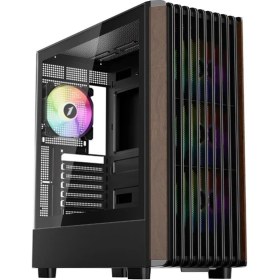 Resim 1st Player Wd5 Siyah 750W 80+ Sılver Atx 3.1 Argb 4X12CM Fan Temperli Cam USB 3.0 Atx Kasa 