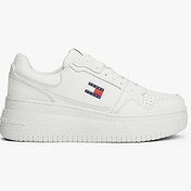 Resim Tommy Hilfiger Kadın Sneaker En0en02860ybl Beyaz 