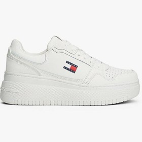 Resim Tommy Hilfiger Kadın Sneaker En0en02860ybl Beyaz 