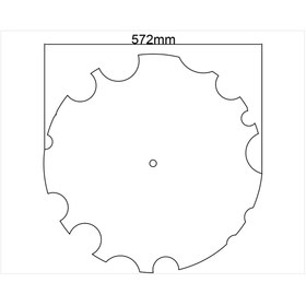 Resim MOTİFPİYER Motifpiyer Lamba Tavan Göbeği 49-56 Cm Çap-2 Adet 