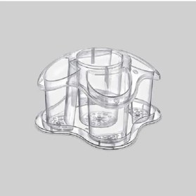 Resim Papatya Masa Üstü Kaşıklık Şeffaf Royaleks-e227 Çok Renkli 