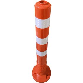 Resim İlgi Trafik Delinatör Otopark Trafik Delinatörü Yol Şerit Ayırıcı Delinatör 75 cm İmalatı ( Sert Plastiktir ) 