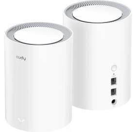 Resim Cudy M1800 2-Pack AX1800MBPS 2.4/5ghz Ap/re/wısp Gigabit Mu-Mımo Kablosuz 2'li Mesh Wi-Fi 6 Sistemi 