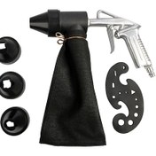 Resim Reedark 6 Parçalı Portatif Kumlama Seti - 450ml Hacimli, 4 Nozullu, Pas Ve Boya Temizleme İçin Profesyonel El Aleti 