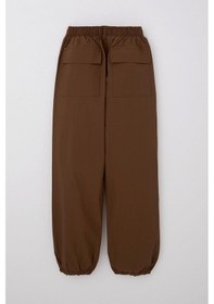Resim Breeze Kız Çocuk Paraşüt Jogger Paça Pantolon 6-12 Yaş, Koyu Kahve Koyu Kahverengi 