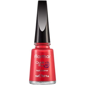 Resim Flormar Quick Dry - Hızlı Kuruyan Oje No: QD03 Bright Coral 