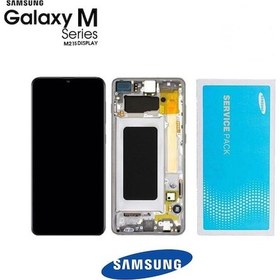 Resim Samsung Galaxy M21 M215 Lcd Ekran Dokunmatik Siyah Servis Çıtalı 