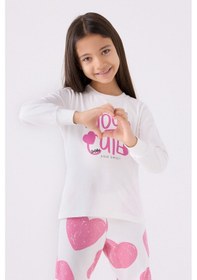 Resim Rolypoly Kız Çocuk Pembe Pijama Takımı Rp3471-c-v1 Pembe 
