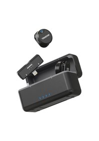 Resim Takstar V2 Kablosuz 2.4ghz Yaka Mikrofonu Apple Uyumlu iOS & Android 