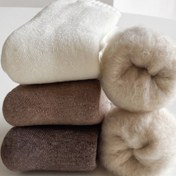 Resim 5 Çift Oğlan Trendy Katı Mürettebat Çorap, Nefes Sıcak Termal Yün Karışımı Rahat Rahat Stil Unisex Çorap Çocuklar Için Açık Kış Sonbahar Giyme 